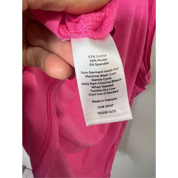 T by Talbots Collared Tank Top Shirts Bundle Plus Blue Pink - Picture 9 of 9